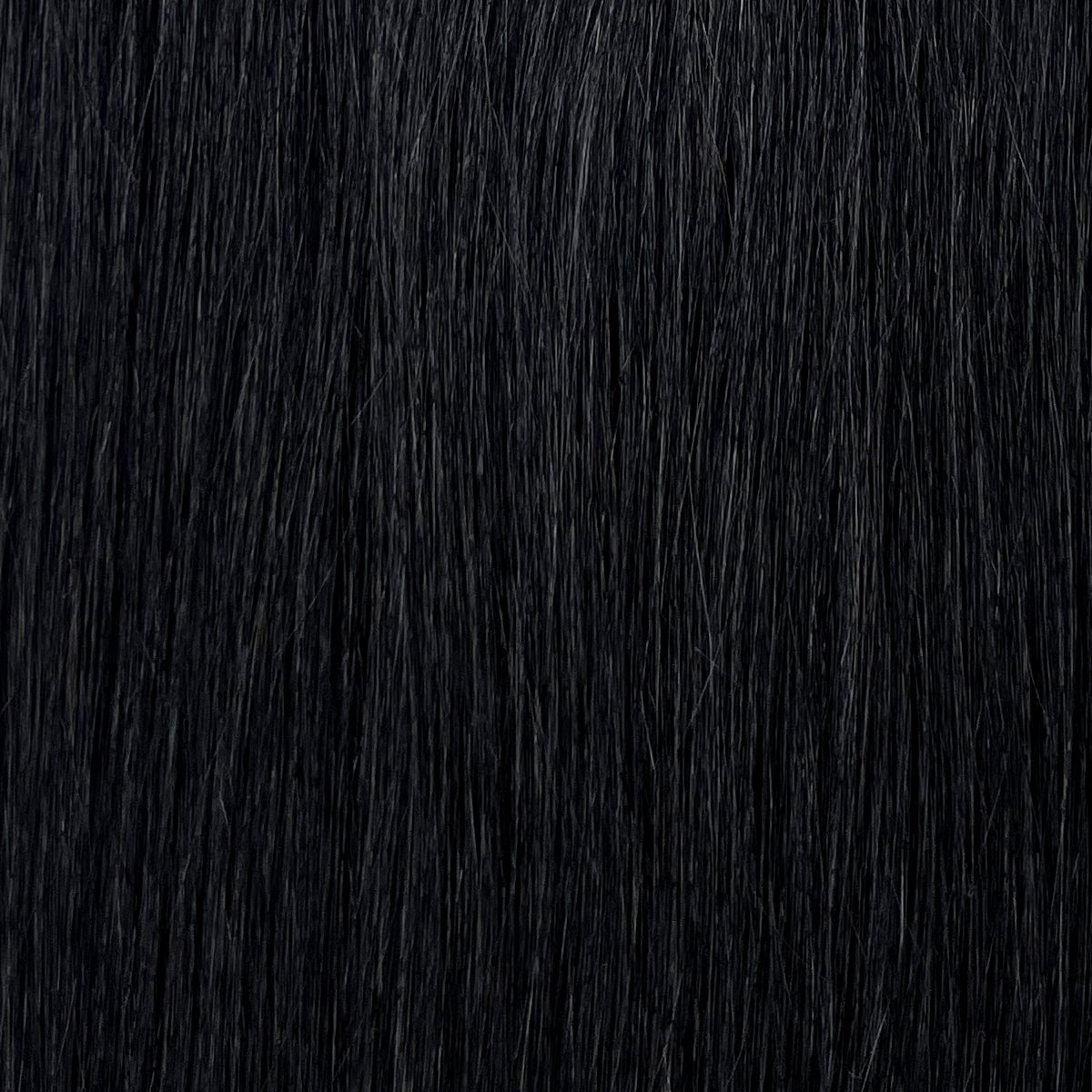 Hårträns (weft) #1 kolsvart