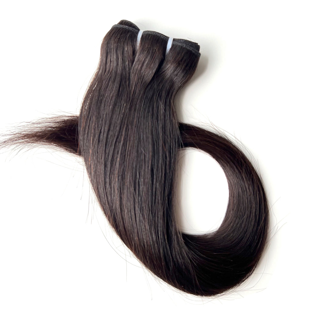Hårträns (weft) #1B natursvart