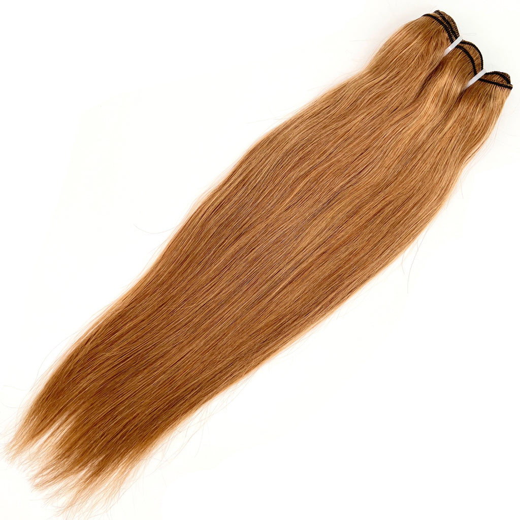 Hårträns (weft) #6 ljusbrun