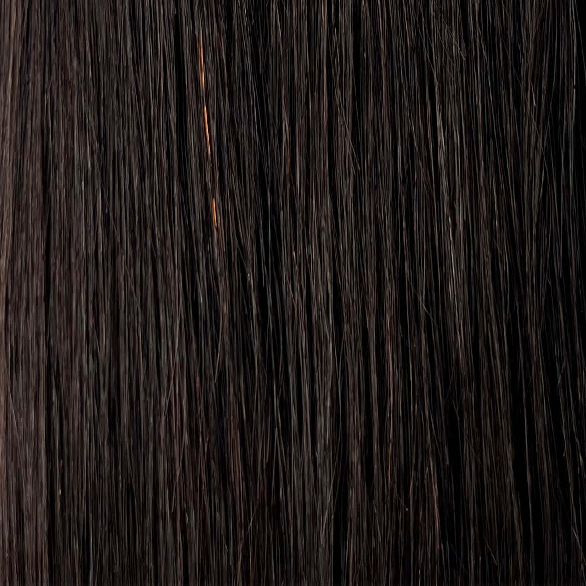 Clip on löshår hair extensions 8 delar äkta löshår- Mörkbrun #1B- Hair by Grace Store