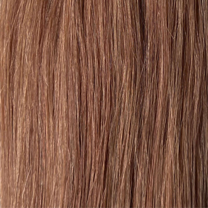 Clip on löshår hair extensions 8 delar äkta löshår- Brun #6 - Hair by Grace Store